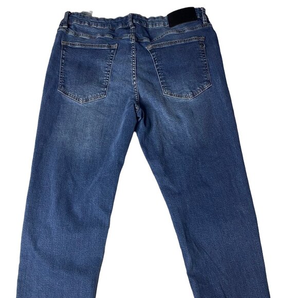 DKNY Mercer Skinny Fit Jeans Men’s 36x30 Blue Stretch Denim - Picture 3 of 9